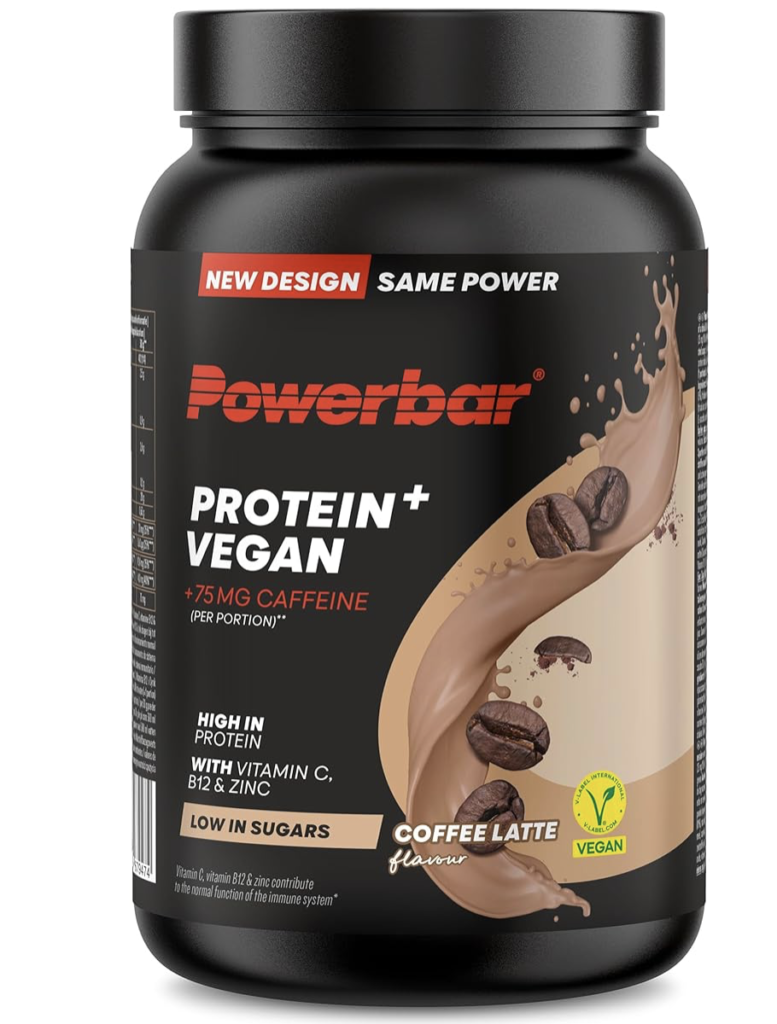 Powerbar - Protein Plus Vegan - Immune Support - Coffee Latte - 570g - Proteína en polvo - Bajo en azúcar